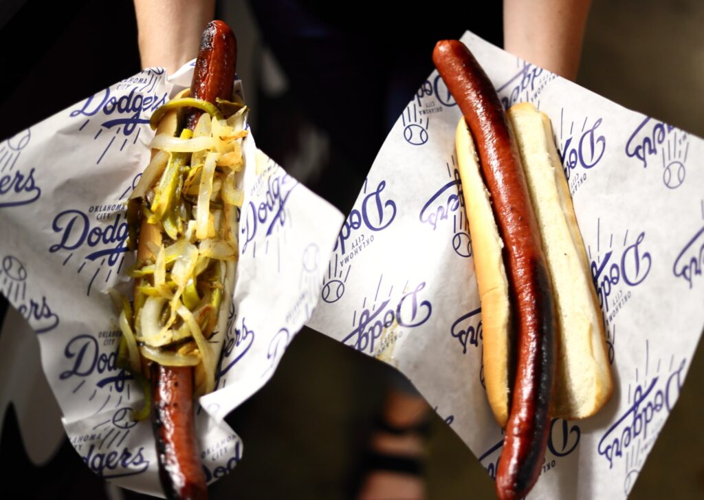 Enjoy "Dodgers Dogs" at the Dodgers Baseball Game